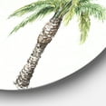 thumbnail image 2 of Designart 'Mixed Botanical Greens palms II' Art Mural en Métal Style Ferme, 2 of 3