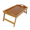 thumbnail image 4 of WRITWAA Plateau Table pour Manger Bambou Design Élégant 1 Ensemble, 4 of 8