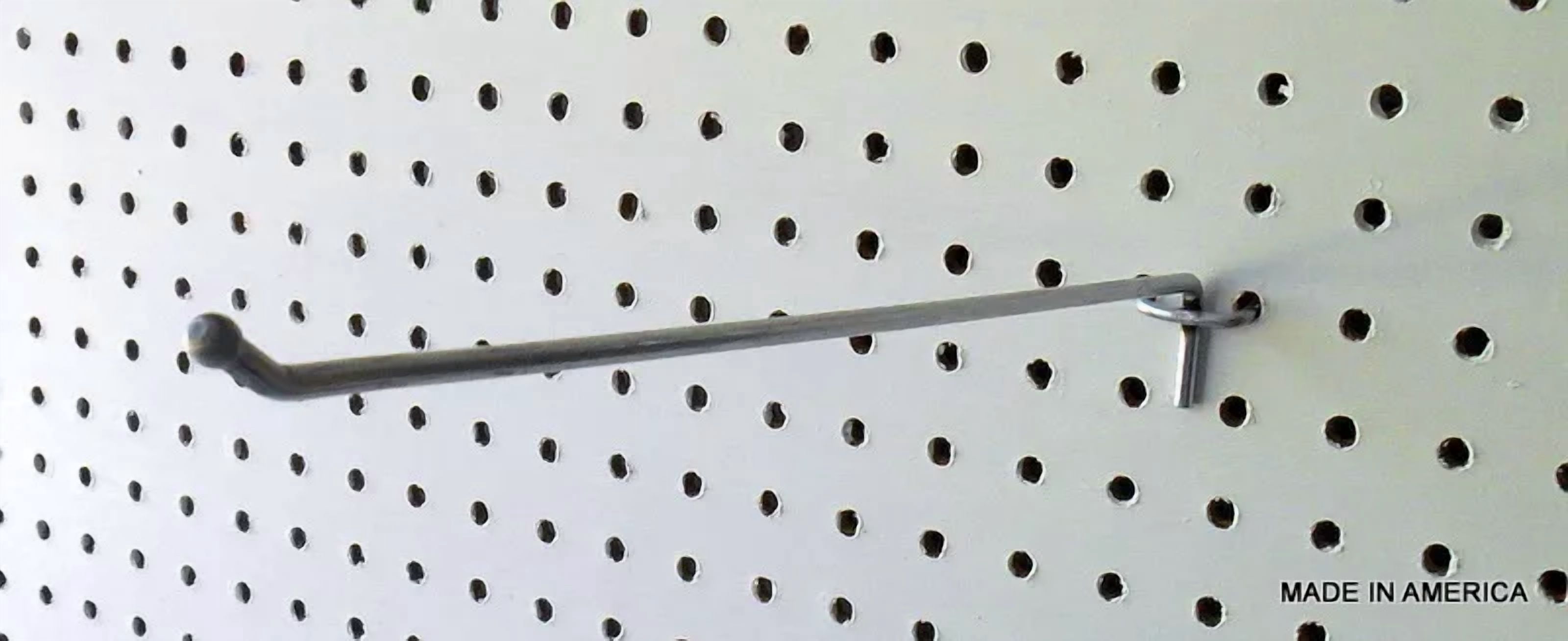 CRESTIN- (20 Pack) 12 Inch All Metal Mega Peg Kit Or Garage Shelf Hanger Pegboard Hooks