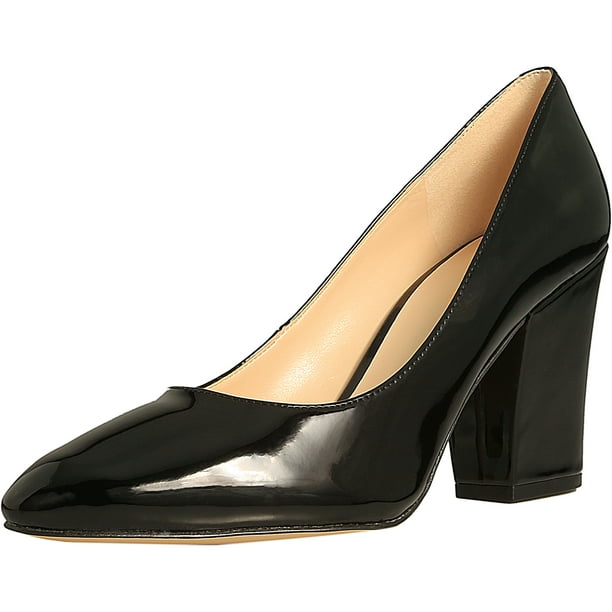 nine west gorg ankle wrap block heel
