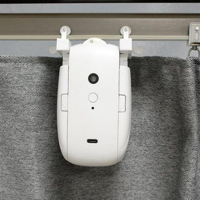 Smart Curtain Motor, Precise Control Automatic Curtain Opener Quiet for Living Room