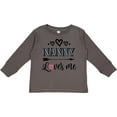 thumbnail image 3 of Inktastic Nanny Loves Me Grandchild Gift Girls Long Sleeve Toddler T-Shirt, 3 of 5