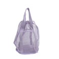 thumbnail image 1 of Sac de Rangement de Voyage avec Sac Fourre-Tout en Maille Ajourée Poche à Cordon Sac à Main de Voyage Violet, 1 of 6