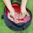 thumbnail image 3 of 8.5L Portable Foldable Outdoor Travel Water Bucket Pouch, 3 of 3