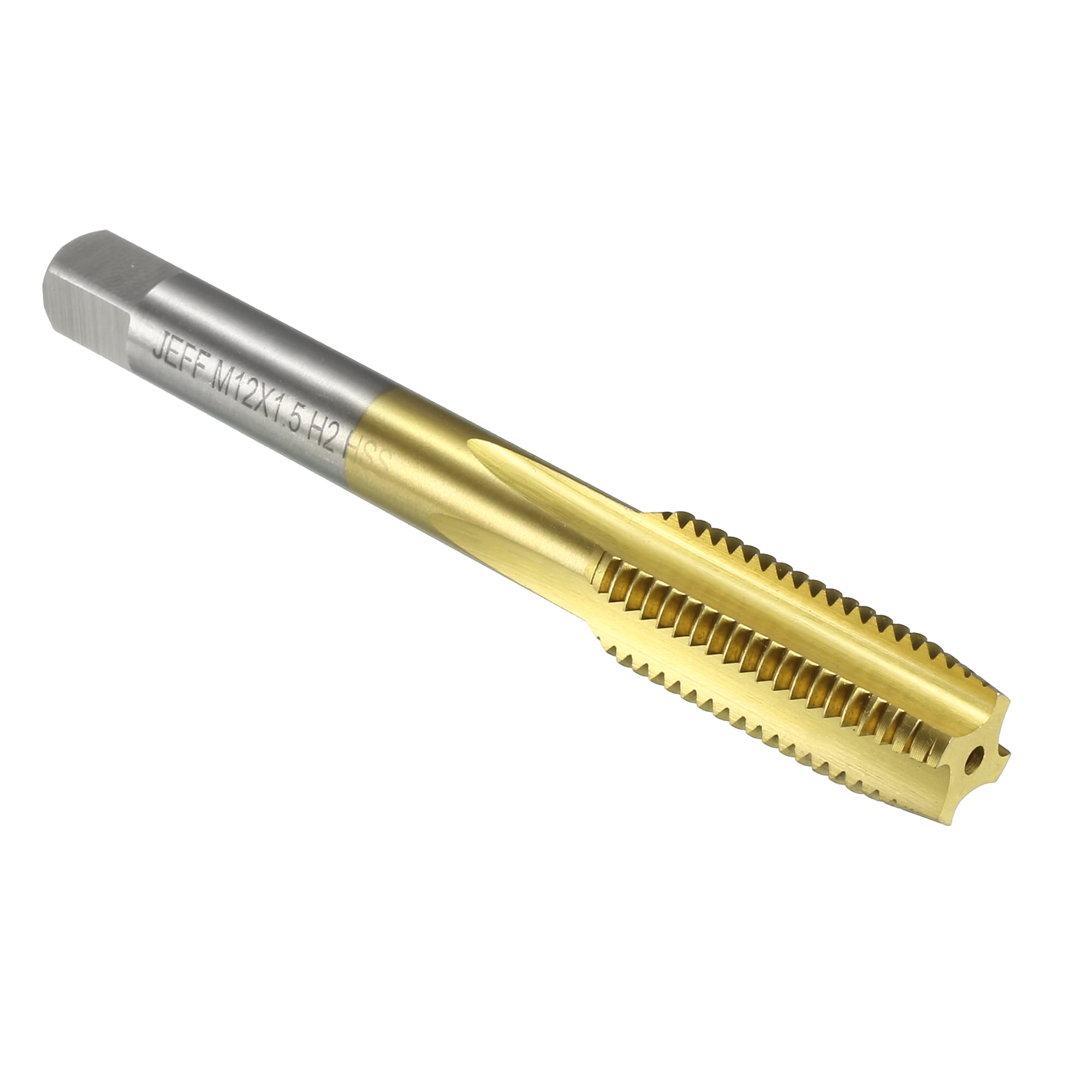 Metric Taps M12 x 1.5mm Pitch Thread Plug Tap Ticoated for Threading