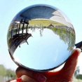 thumbnail image 4 of 40Mm Clear Glass Crystal Ball Healing Sphere Photography Props Gifts Banmo, 4 of 5