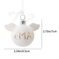 thumbnail image 3 of Nilvkv Christmas Snowman Ceramic Ornaments Home Desktop Table Christmas Scene Decoration Props, Christmas Decorations, Christmas Gifts, 3 of 6