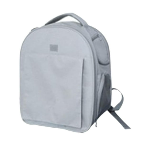 Mochila transportadora para mascotas, elegante mochila para gatos, bolso de hombro doble para mascotas, mochila transportadora para gatos para gris