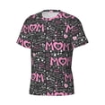 thumbnail image 3 of Rocae Lovely Mom Ever for Men's Moisture-Wicking Crew Tee - T-Shirt for Sports, Outdoor Activities, and Casual Wear, 3 of 9