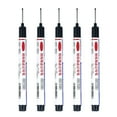 thumbnail image 2 of 5PCS Long Head Deep Hole Marker Pens 20mm Deep Reach Markers Long Nose Marker Construction Markers Marking Tool Markers Carpenter Ink Marker Pens Metal Marking Pen 8ml Pen, 2 of 3