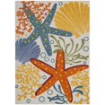 thumbnail image 1 of HomeRoots 385095 7 x 10 ft. Multi Color Indoor & Outdoor Area Rug, 1 of 1
