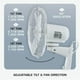 thumbnail image 4 of Ventilador de pared Hurricane Supreme 12, oscilante, 30 cm, 3 velocidades, 4 of 8