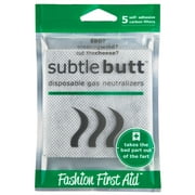 Subtle Butt Disposable Gas Neutralizers - 5-Pack