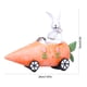 thumbnail image 3 of Adorno de resina de conejo de PascuaCarrot Carrot • Figurita de sobremesa • Naranja blanco 6,3x7,87x3,15 in • Decoración de mesa, centro de mesa con repisa, regalo, 3 of 6