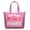 Grey, variant on 22 Inch Oversized Travel Bag Lightweight Canvas Weekender Duffel with Multi Pockets, Slogan Print