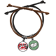 thumbnail image 1 of Pulsera Cuerda Mano Cadena Cuero Unbranded Soldado mujer libro rojo 2 cm 19 cm a 22.5 cm, 1 of 2