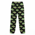 thumbnail image 4 of CONZONE Men's Pajama Pants Wide Leg Pjs Pants for Men Trendy Elastic Waist Graphic Soft Homewear Loungewear, 4 of 4