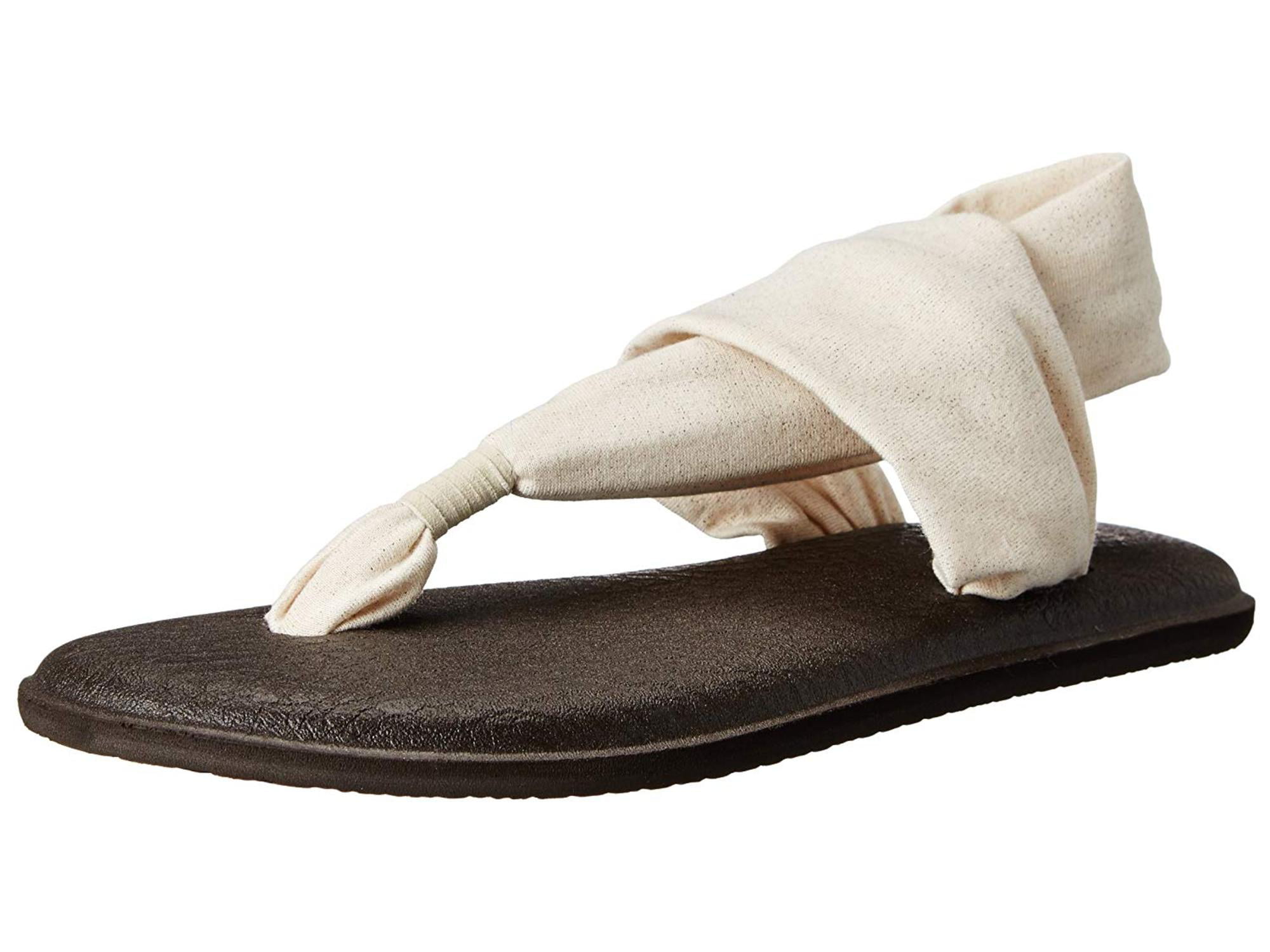 Sanuk Yoga Slings 406  Sanuk yoga sling, Tie up sandals, Metallic flip  flops