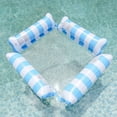 thumbnail image 1 of Esteras reclinables del agua de la raya de la prueba de fugas de la hamaca del agua del PVC para los suministros de la piscina del verano, 1 of 6