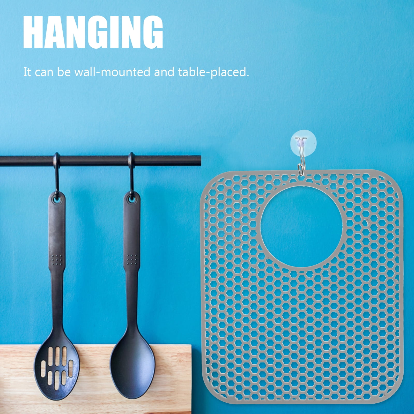 3-Pack Under Sink Mats for Kitchen Cabinet , Easy to Install Shelf Liners