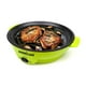 thumbnail image 3 of Parrilla Comal Sartén eléctrico Antiadherente 2 Temp American 6022 verde 1 AMERICAN 6022, 3 of 5