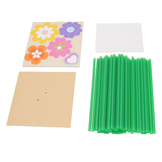 Bouquet Crafting Kit, Versatile Usage Paper Flower Craft Set for Room Table Decoration