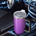 thumbnail image 6 of 40oz Tumbler with Handle and Straw, Vacuum Insulated Stainless Steel Travel Mug, Fits Car Cup Holder, Gradient Print, 6 of 6