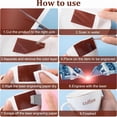 thumbnail image 3 of 2 PCS Engraving Marking Paper, 39 X 27 cm Color Engraving Paper for Metal, Glass, Ceramics B, 3 of 5