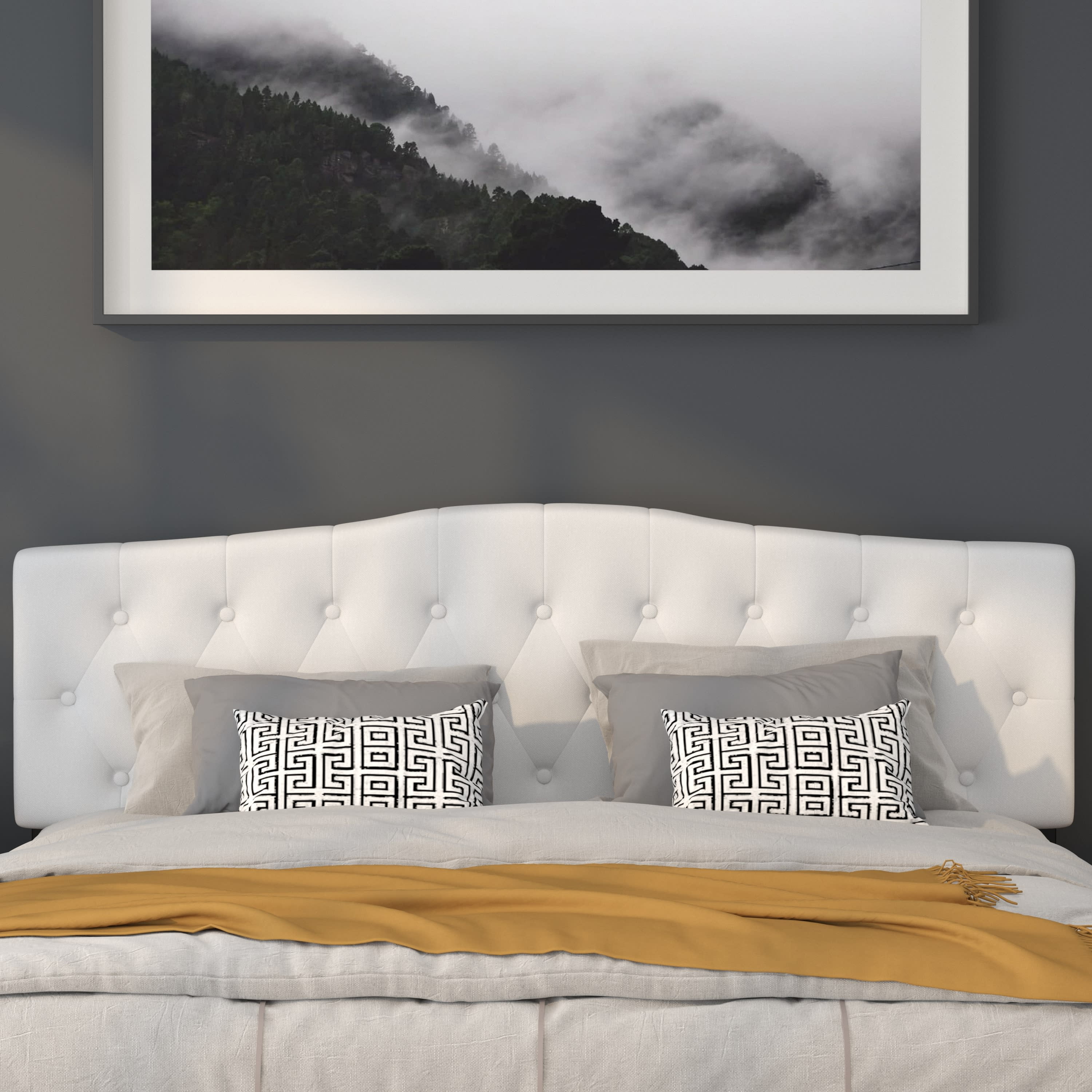 Flash Furniture Cambridge Tufted Upholstered King Size