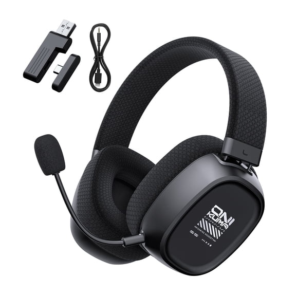 Siivton Wireless Gaming Headset for PS5,Playstation 4,Switch,Xbox,Phone,PC, 45H Playtime, 2.4G/Bluetooth 5.4 Gaming Headphones with Mic, Hi-Fi Sound