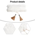 thumbnail image 4 of Chemin de Table en Dentelle Ovale Brodé Nappe de Meuble TV Pendentif Commode à Franges, 4 of 12