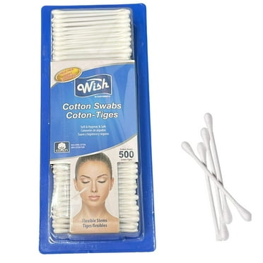 Double Tipped Wish Cotton Swabs:500CT