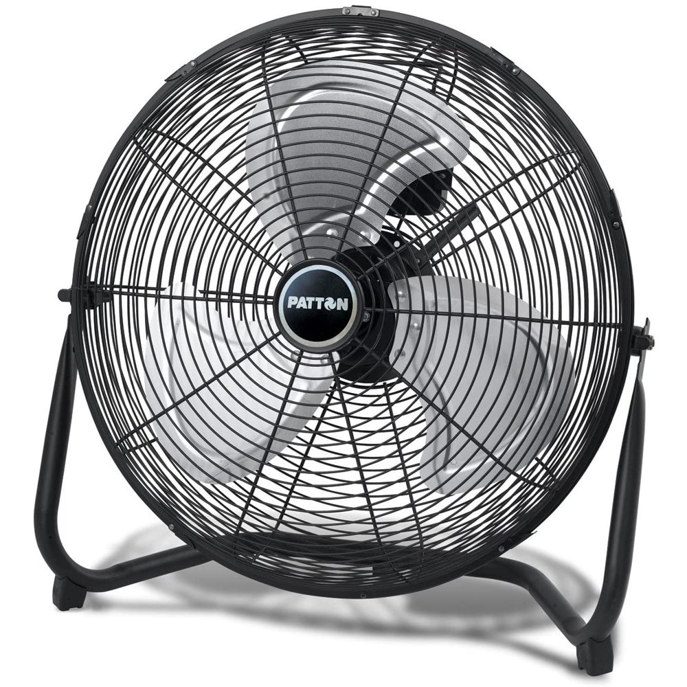 Patton PUF1810CBM 18Inch High Velocity Fan,Black, Powerful motor with