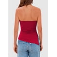 thumbnail image 2 of Remera PRETTYGARDEN Top Tubo Sin Tirantes Fruncido Asimétrico XL, 2 of 8