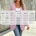 thumbnail image 3 of Enjoytime Cardigan for Women Long Sleeve Open Front Knit Coat Fall Trendy Soft Casual Outerwear with Pockets, 3 of 7