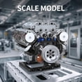 thumbnail image 3 of Juego de bloques de construcción Mould King Technic V8 Engine (535 piezas), 3 of 7