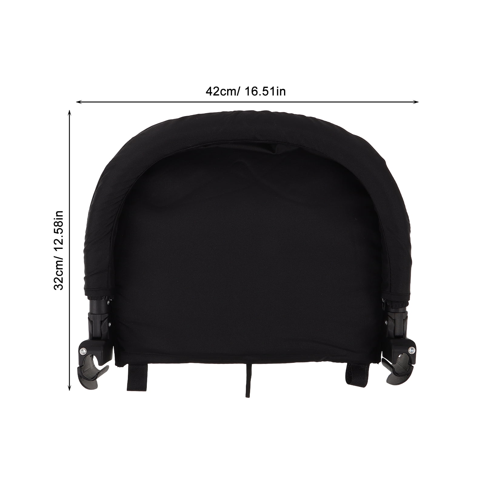 HONMEET Baby Stroller Footrest Extension - Foldable Adjustable Leg Rest with Extended Seatboard for Infant Strollers