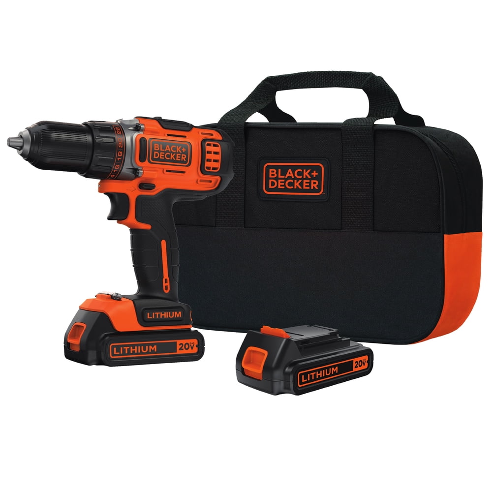 Black And Decker 1/2" 20v 2g Drill/drive