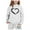 White, variant on BAODANN Child Toddler Boys Girls Long Sleeve Solid Warm Hoodie Pullover Tops Pants Kids Outfits Sweat Suit Girls Pants Size 14 Teen Active Wear Big Girls Sweat Outfits Skirt Set Juniors Outfits for