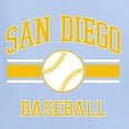 thumbnail image 6 of Wild Bobby City of San Diego Baseball Fantasy Fan Sports Men's Long Sleeve T-Shirt, Light Blue, Large, 6 of 6