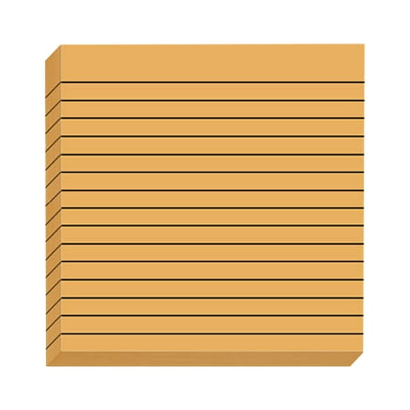 Piwvid Bloc-Notes Adhésif 3"x3" Draps Doublés, Blocs-Notes Auto-Adhésifs Design Vintage pour Organisation de Bureau à Domicile Système de Suivi de Tâches