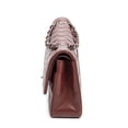 thumbnail image 3 of Pre-Owned Chanel Maroon Classic Double Flap 26 Shoulder Bag Quilted Caviar Leather, 3 of 8