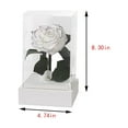 thumbnail image 3 of Rosa real preservada en caja de acrílico | Regalo de flor eterna para San Valentín | Recuerdo duradero para mujer, novia, esposa o mamá, 3 of 7