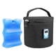 thumbnail image 2 of Bolsa enfriadora de leche con accesorios para bolsas de hielo Práctico con asa Bebé impermeable Negro Zulema Estuche enfriador de leche, 2 of 8