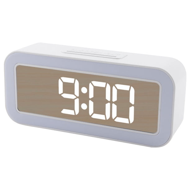 Snooz Despertador Digital Despertadores Nocturna S para Dormitorio/Mesita Noche/Escritorio