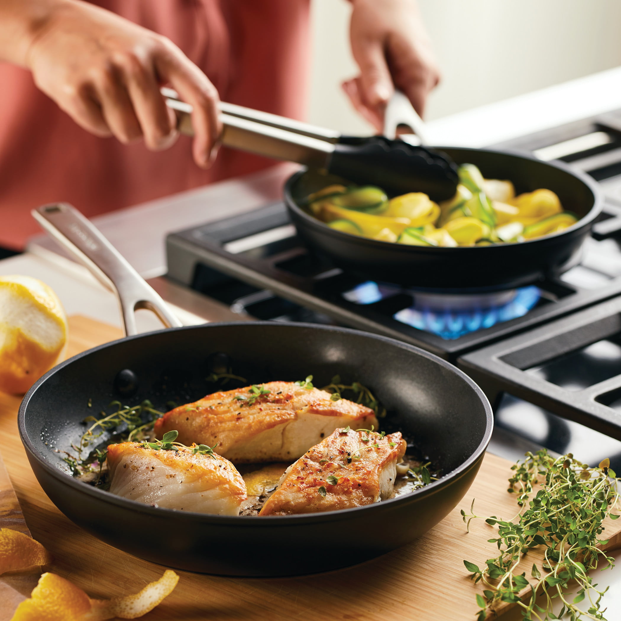 Kitchenaid 2 Piece Stainless Steel Nonstick Cookware Set & Reviews