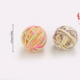 thumbnail image 4 of 6PCS Cat Bell Balls Set Interactive Soft Cat Ball Toy Cat Plush Ball Cat Toy, 4 of 10