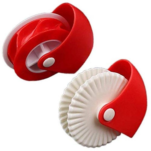 Pastry Wheel Decorator and Cutter Beautiful Pie Crust, Plastic Pastry Pie Decoration Cutter Wheel Roller, Lattice Cutter Pastry
