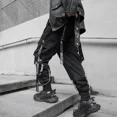 thumbnail image 5 of Pantalones Cargo de Calle para Hombre Pantalones Rectos Hip Hop Otoño Talla Grande Algodón Y2k Más Baratos Sueltos Largos Ajuste Regular Estilo Coreano, 5 of 5