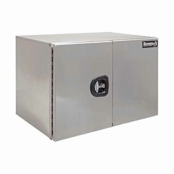 Buyers Products 1705435, 24x24x36" XD Smooth Aluminum Underbody Truck Box w/ Barn Door